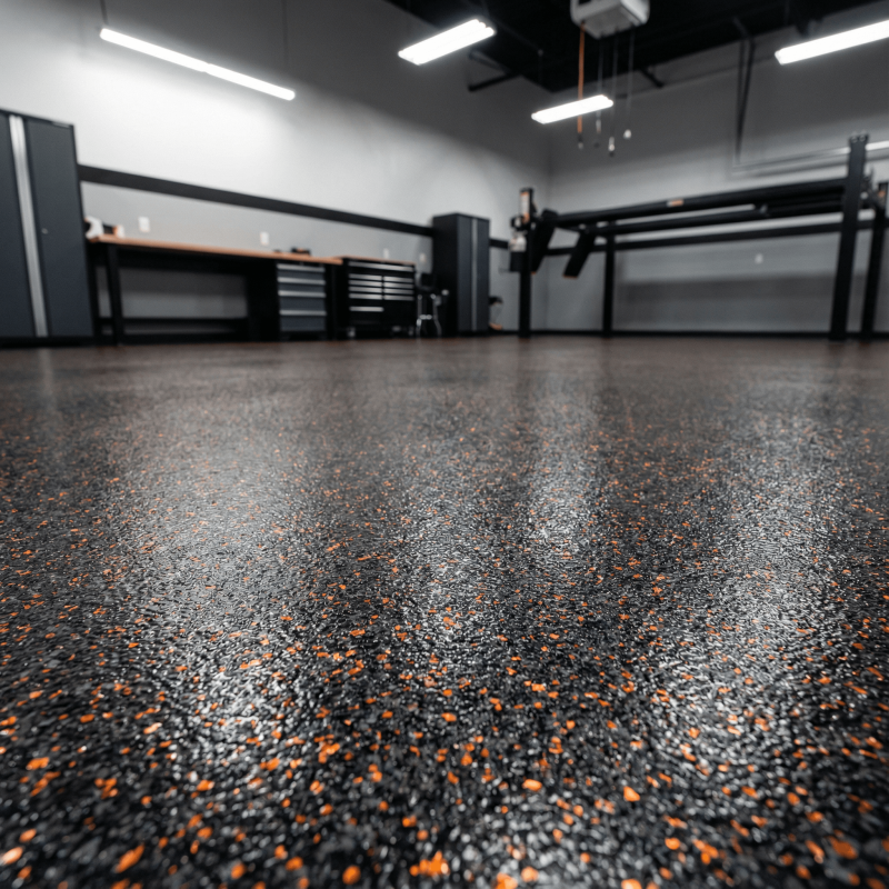 Gems_1_pickup_garage_with_black_grey_orange_epoxy_flakes_floor_8d6c1c51-9d8a-4547-9d4e-f17645c19061